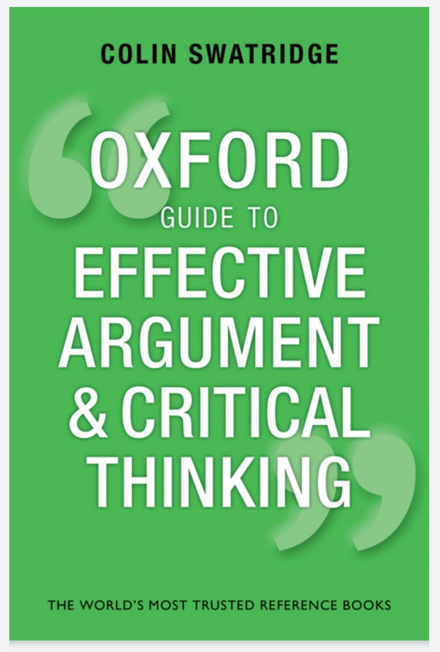 critical thinking the art of argument