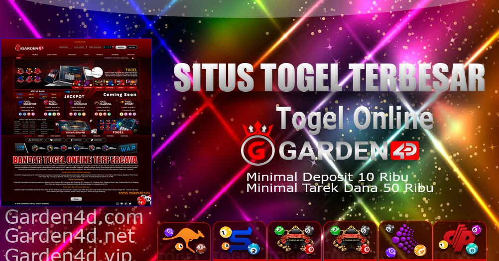 Situs Togel TERBESAR Situs Resmi GARDEN4D