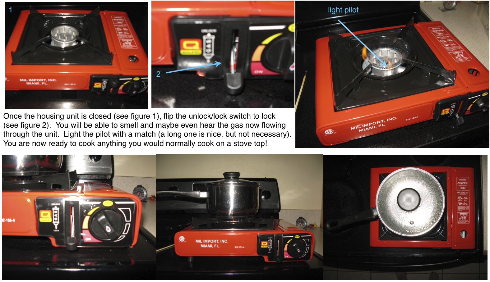 I'm still planting for tomorrow Saturday School Butane Stove