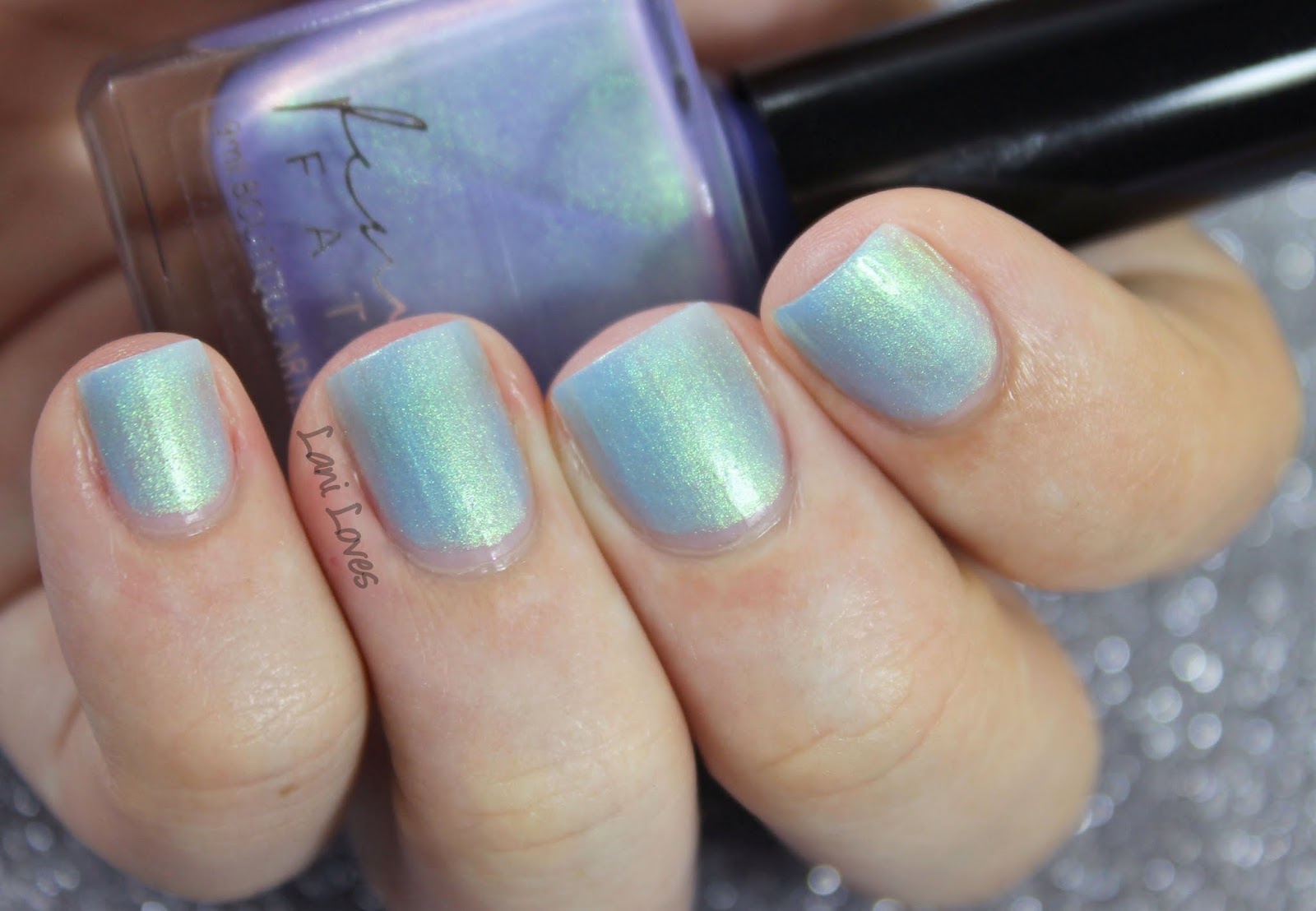 Femme Fatale Cosmetics - Glass Coffin nail polish swatches & review