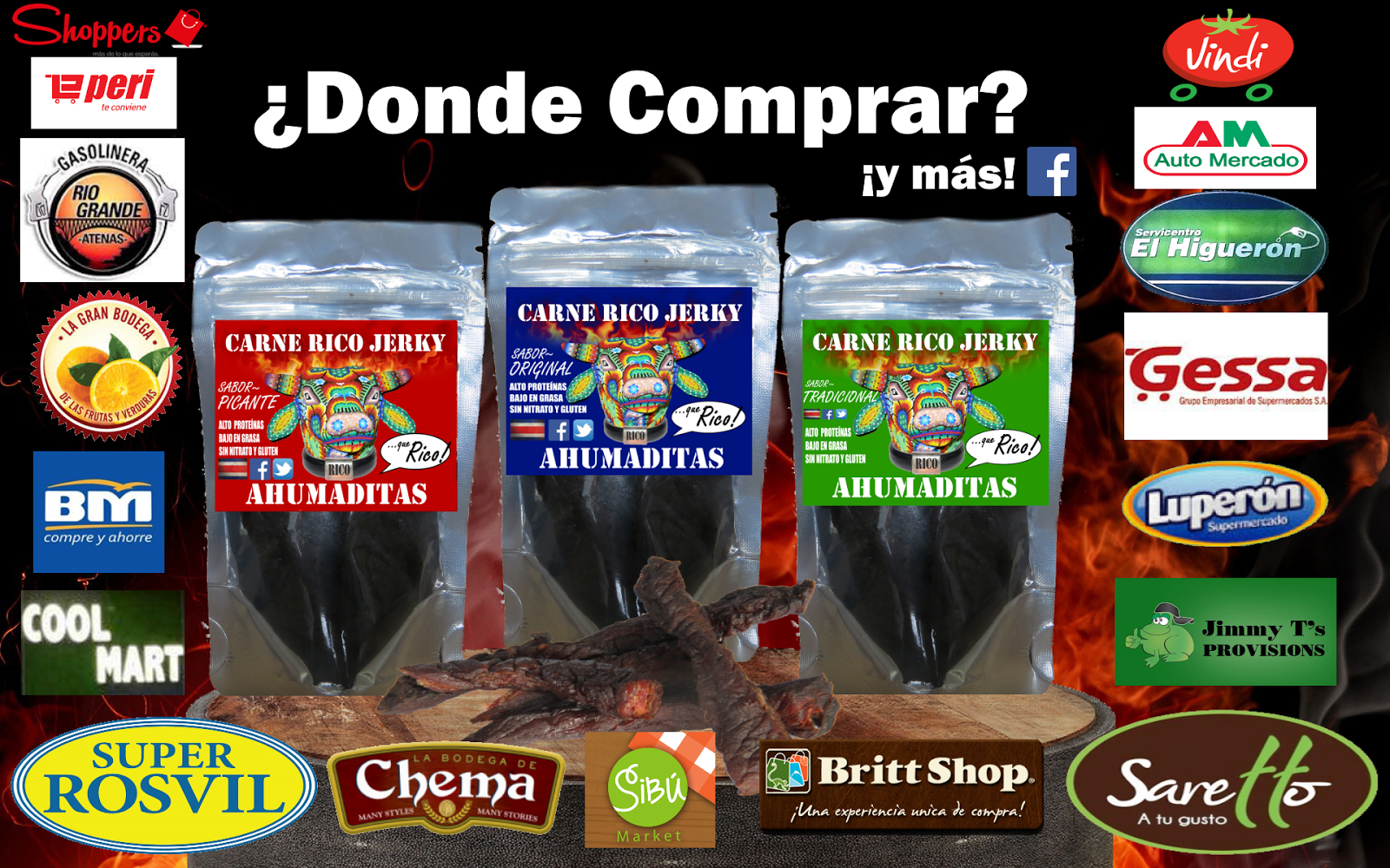 ¿Where to Buy Carne Rico Jerky? Costa Rica HAPPY