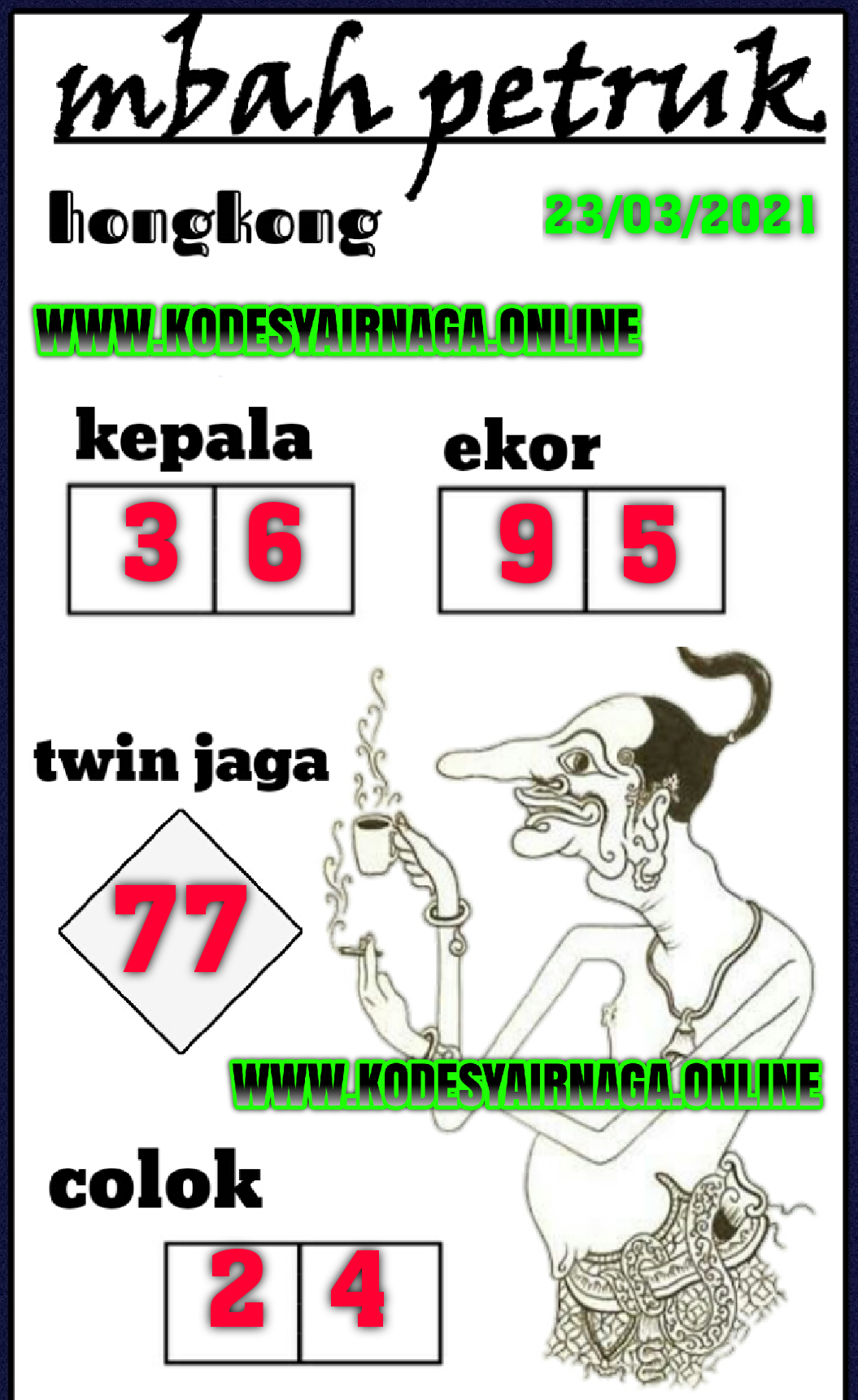 Syair Hongkong Hari Ini Selasa 23032021 Prediksi Syair