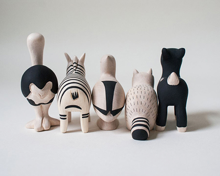 wooden animals from Japan wooden animals from Japan