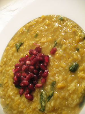 Persian Split Pea and Pomegranate Soup