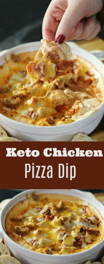 KETO CHICKEN PIZZA DIP by , Keto Recipes 2018-12-8