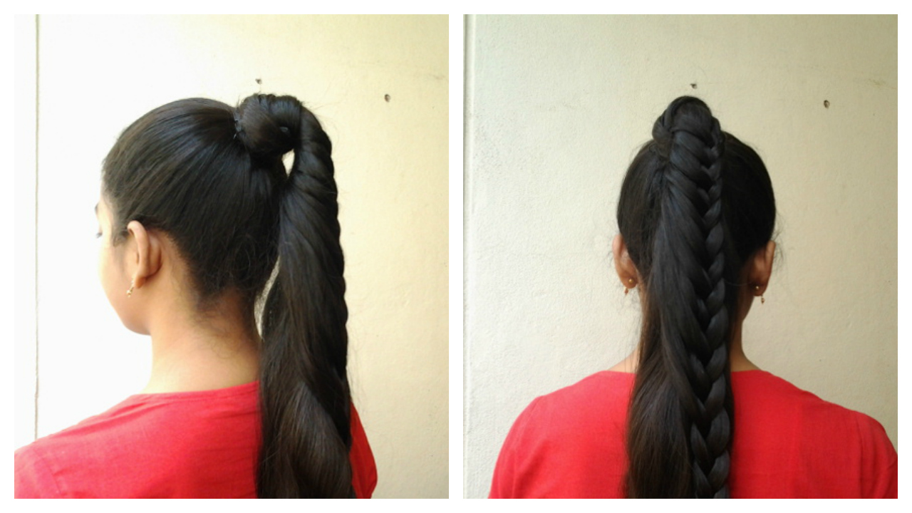 Lace Braided Ponytail Cute Back To School Hairstyles For