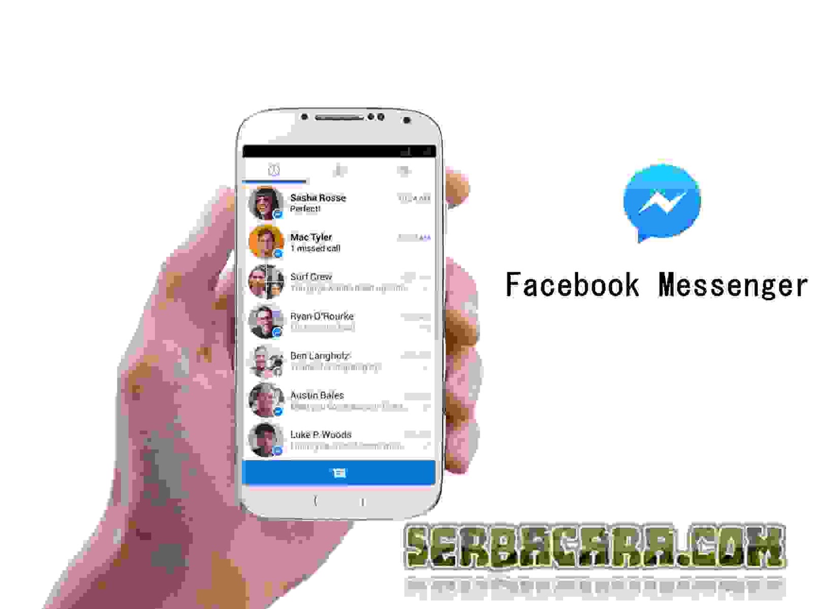 Cara Logout Facebook Messenger Pada Smartphone Android - serbaCARA.com
