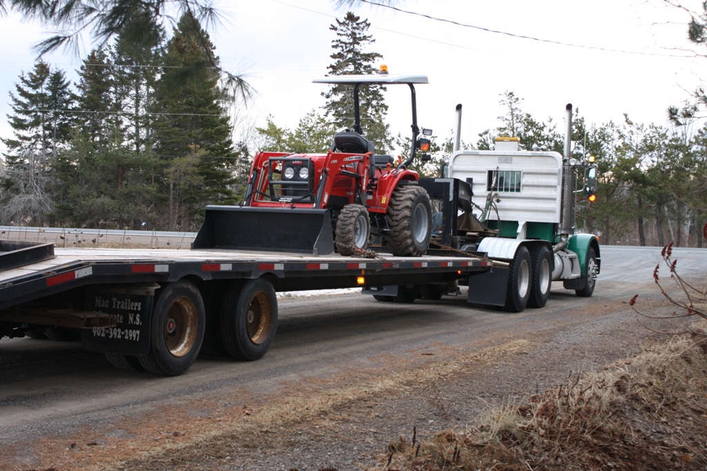 Field Notes Cumberland County, Nova Scotia Happiness Is A New Tractor