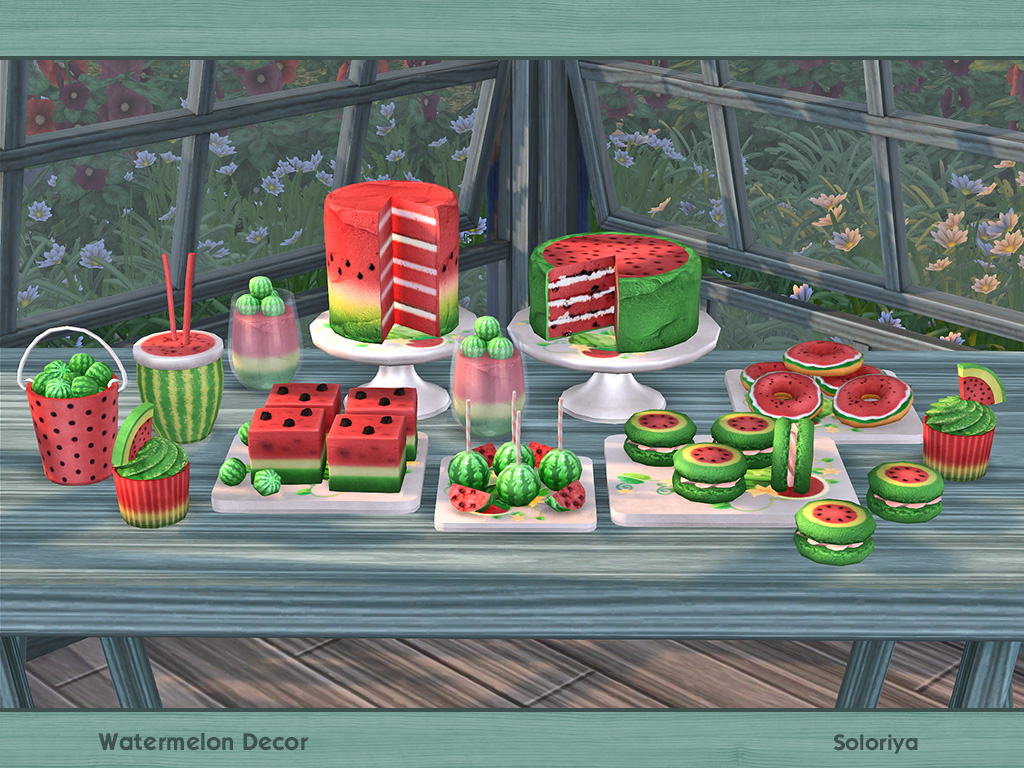 Sims 4 Food Decor