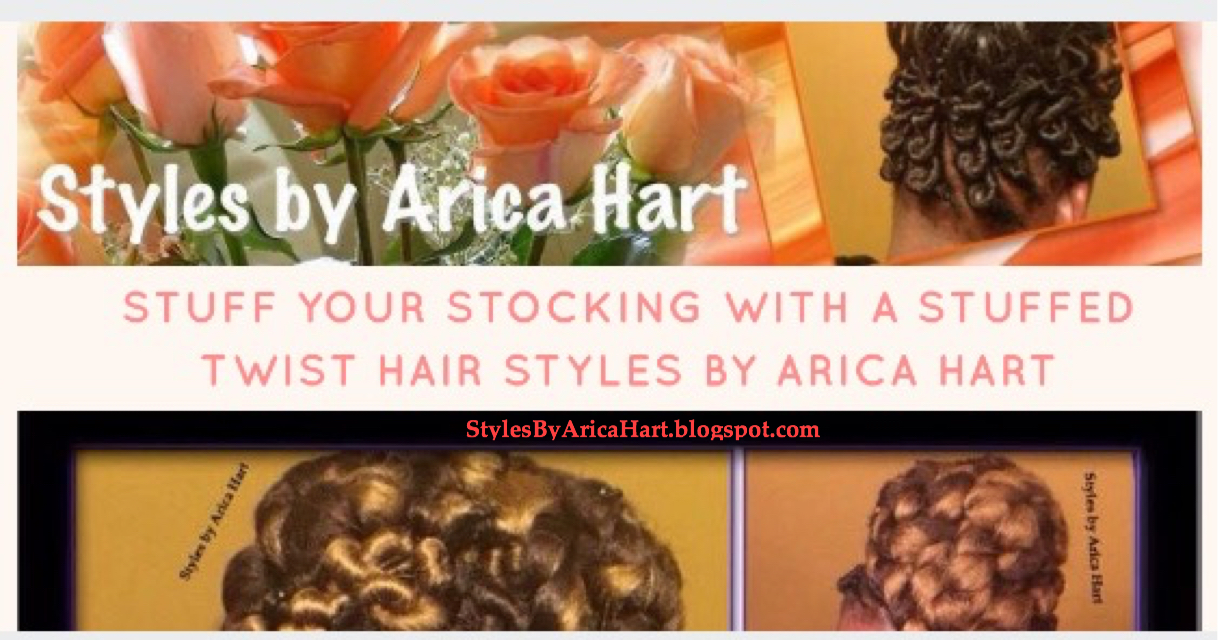 Stuff Your Stocking With A Stuffed Twist Hair Styles By Arica Hart