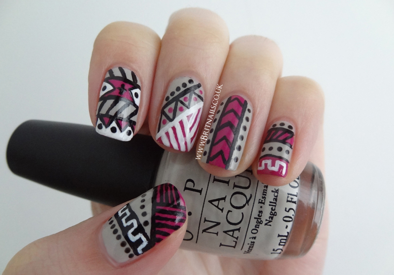 Tribal Nails Brit Nails tribal-nails-brit-nails