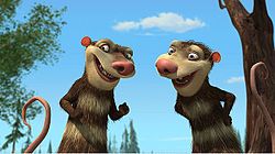 The Possum Brothers in Ice Age: Dawn of the Dinosaurs 2009 animatefilmreviews.filminspector.com