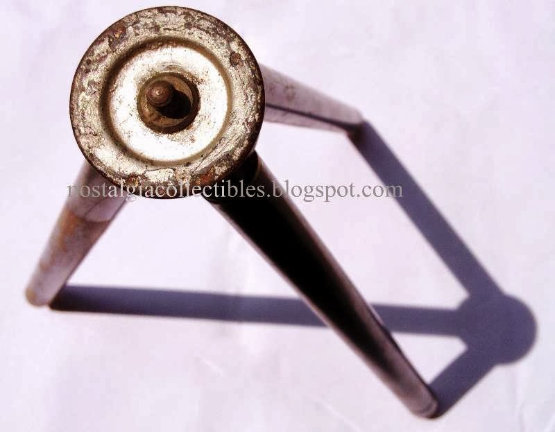 Nostalgia Collectibles Brass Legged Telescoping Metal Tripod