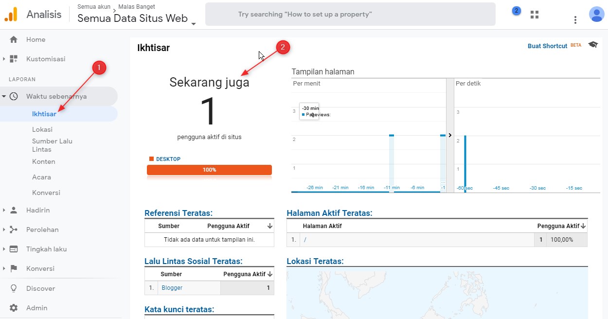 Cara Menggunakan Google Analytics