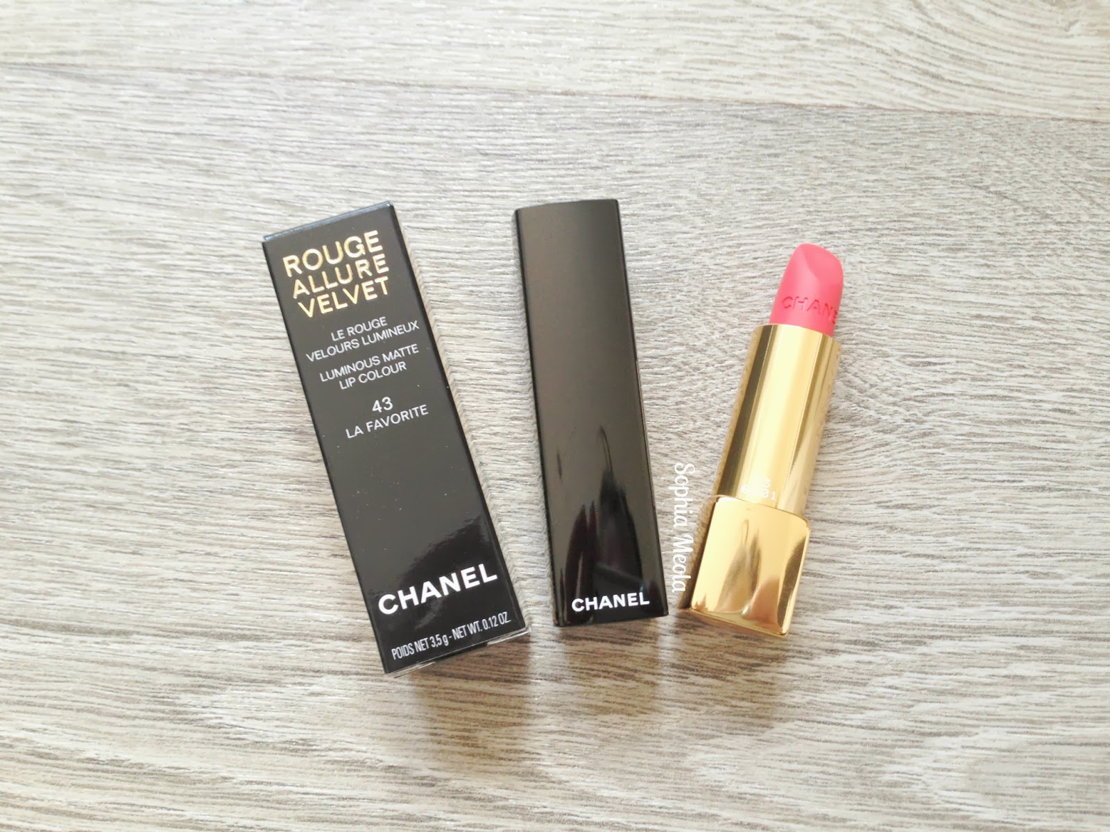 Chanel La Favorite Rouge Allure Velvet Lipstick, Sophia Meola