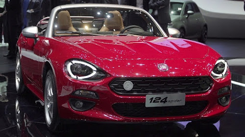 Fiat 124 Spider.  European 50th Anniversary Model 