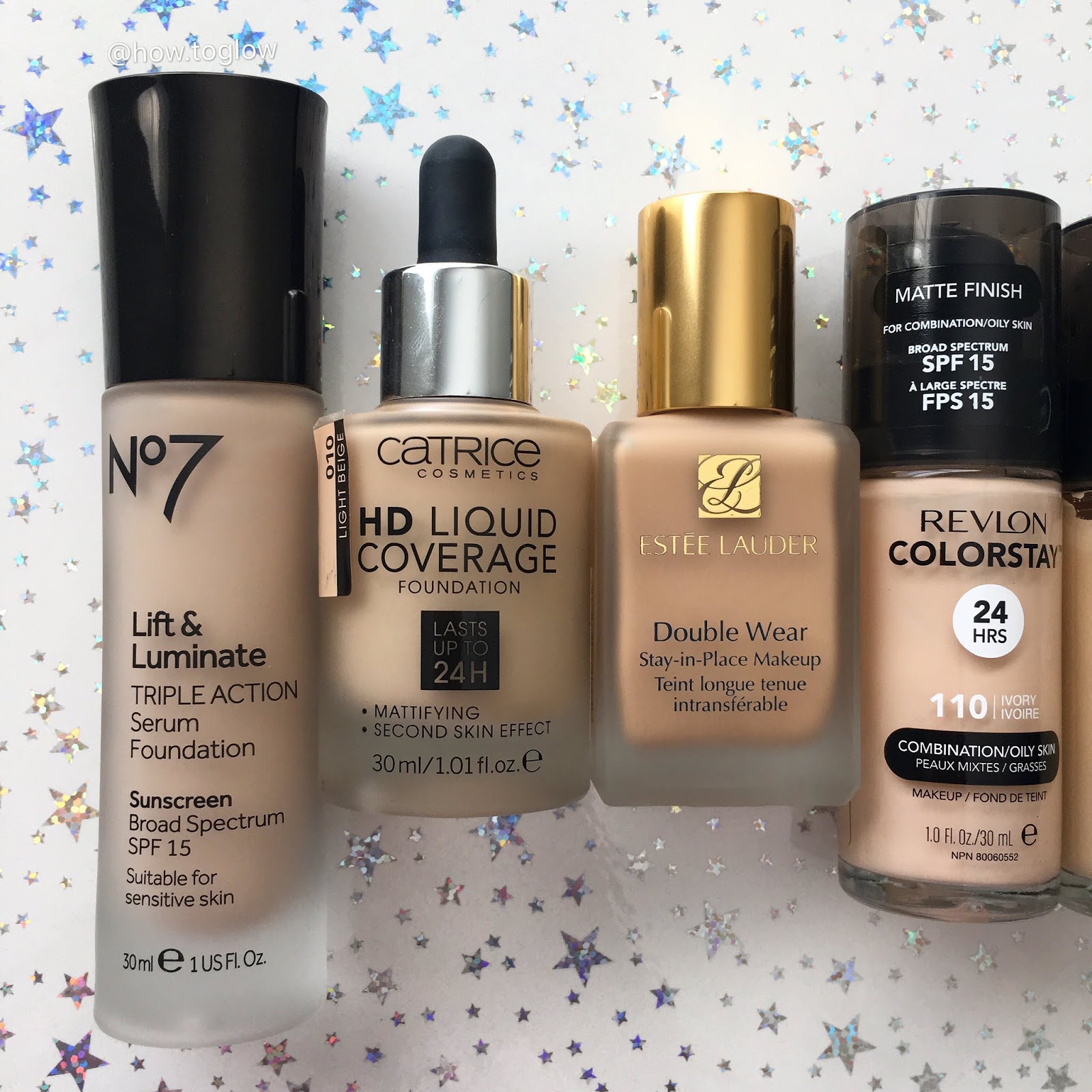 Foundations For Oily Skin Estee Lauder, Catrice, Maybelline, L'Oreal