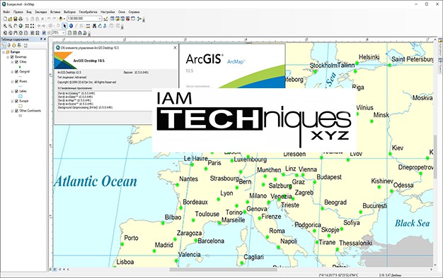 ESRI ArcGis v10.5