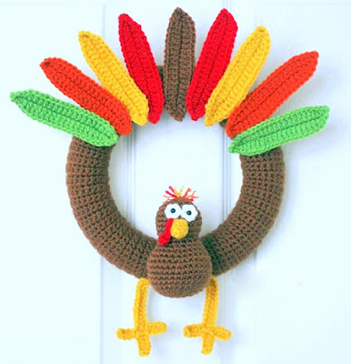Free Fall & Thanksgiving Wreaths Crochet Patterns