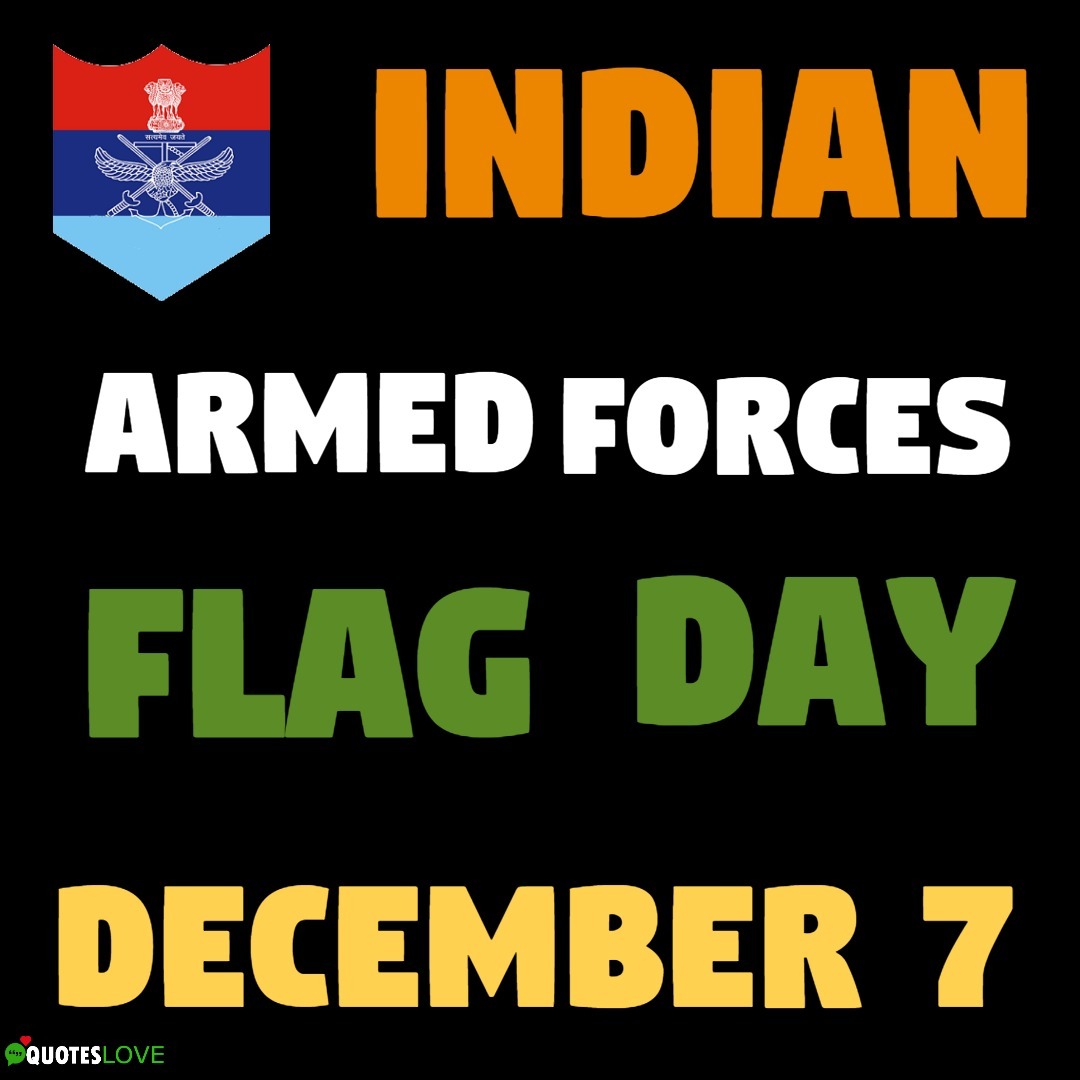 Indian Armed Forces Flag Day 2019 Images, Poster, Wallpaper