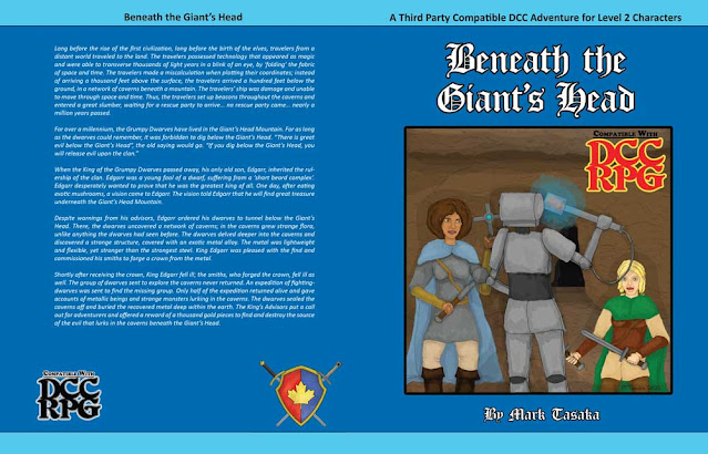 Dungeon Crawl Classics Beneath the Giant's Head adventure
