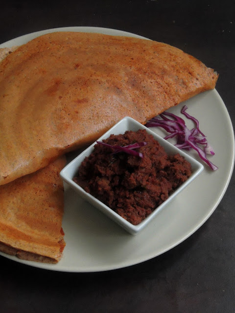 Red Cabbage Ginger Chutney