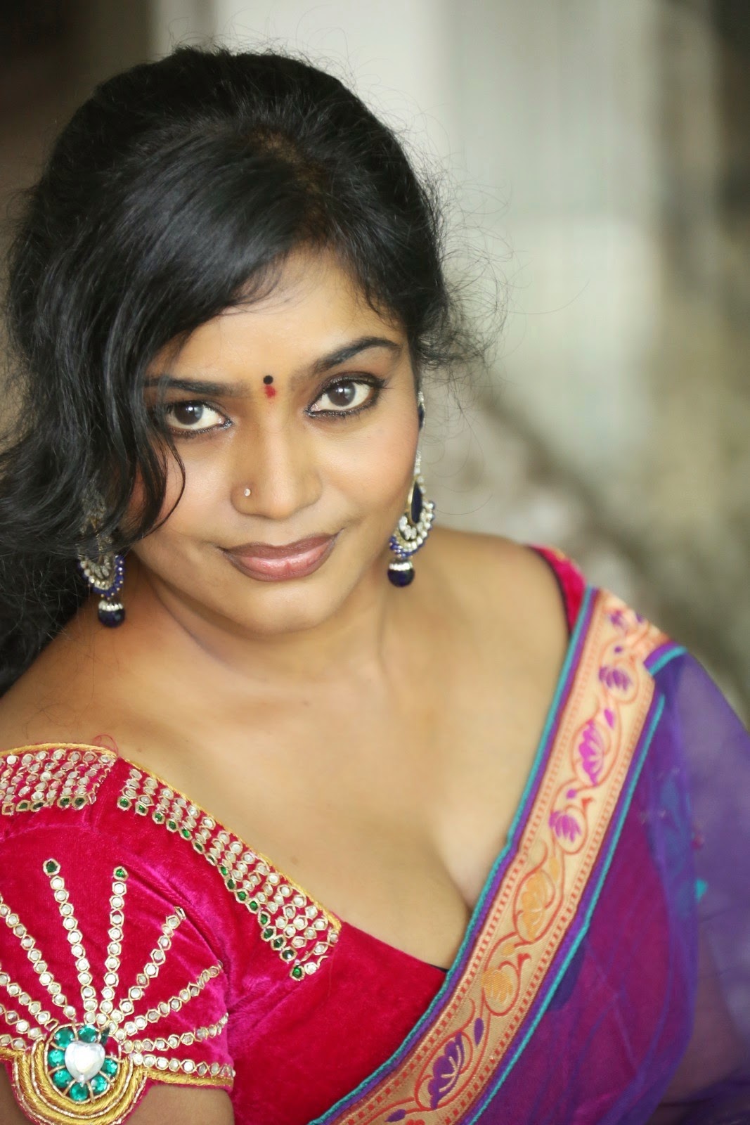 Special For All Actress Jayavani Pictures In Saree At