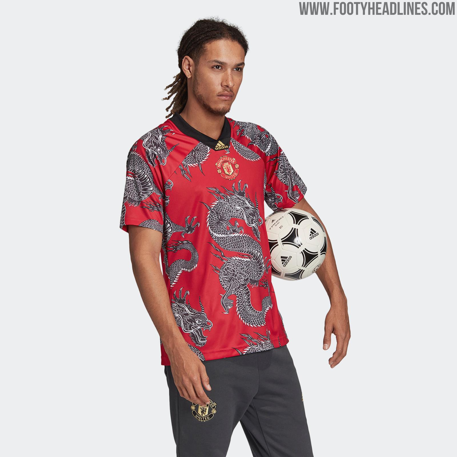 Worn Ahead Of Match On Pitch Crazy Adidas Manchester United 2020
