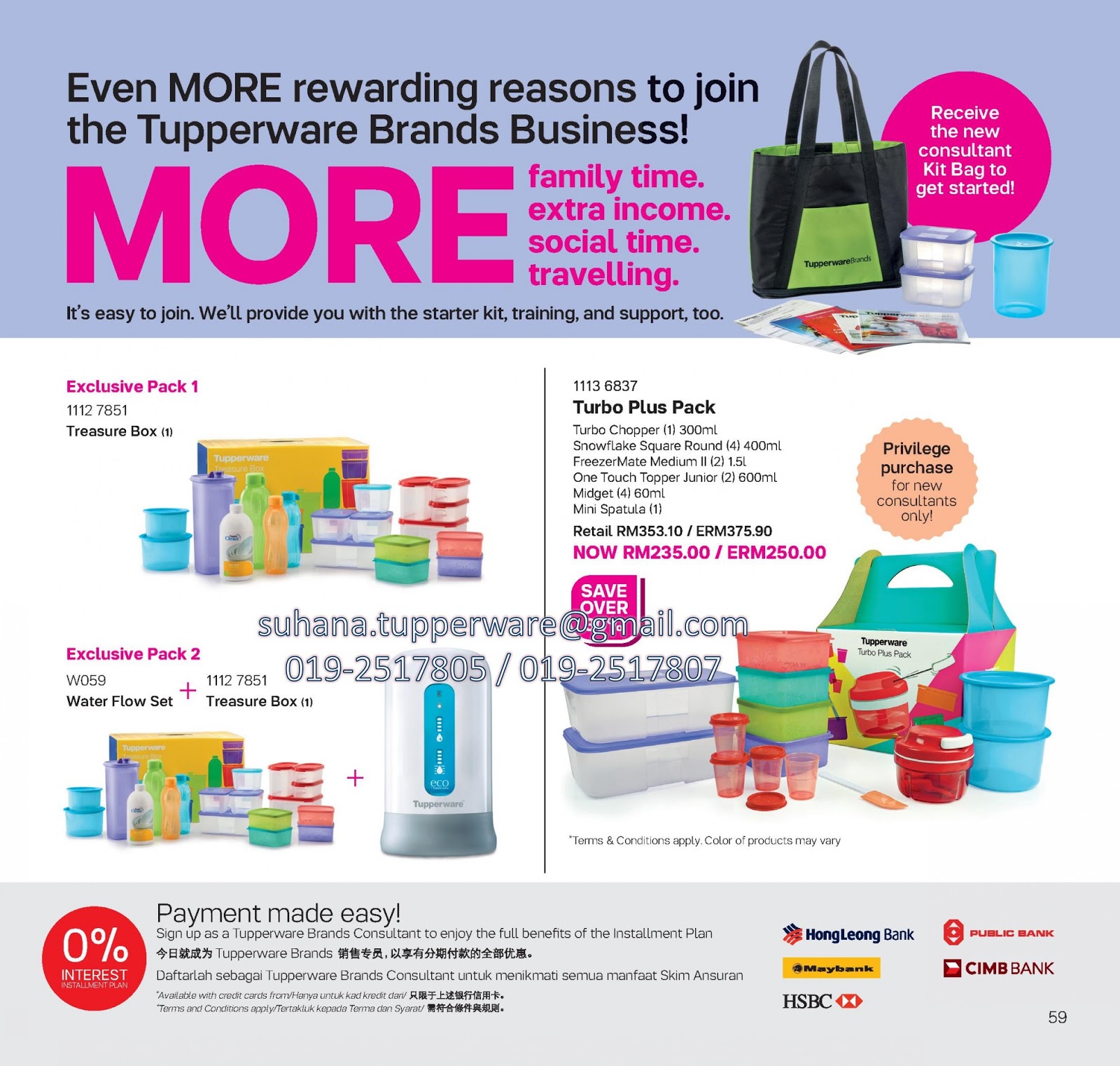 Tupperware Brands Malaysia Online Catalogue Collection Business