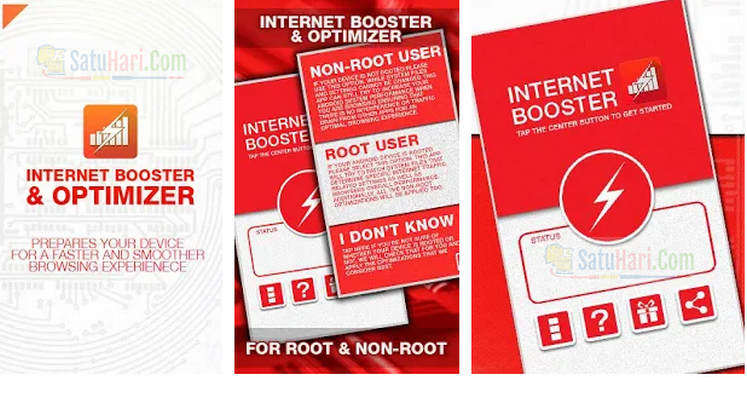 Internet Booster and Optimizer - Aplikasi Penguat Sinyal Terbaik 3G dan 4G Tanpa Root