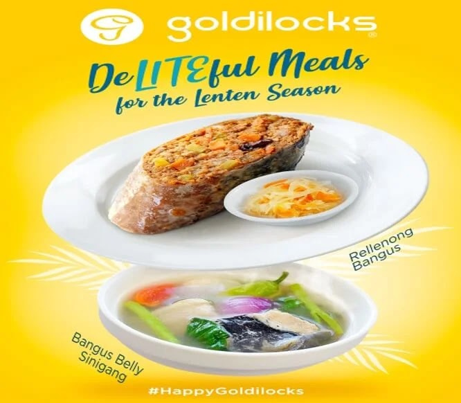 Goldilocks deLITEful Meals for Lenten Season