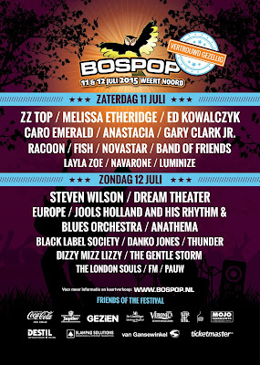 FM at Bospop Festival 12 July 2015 poster