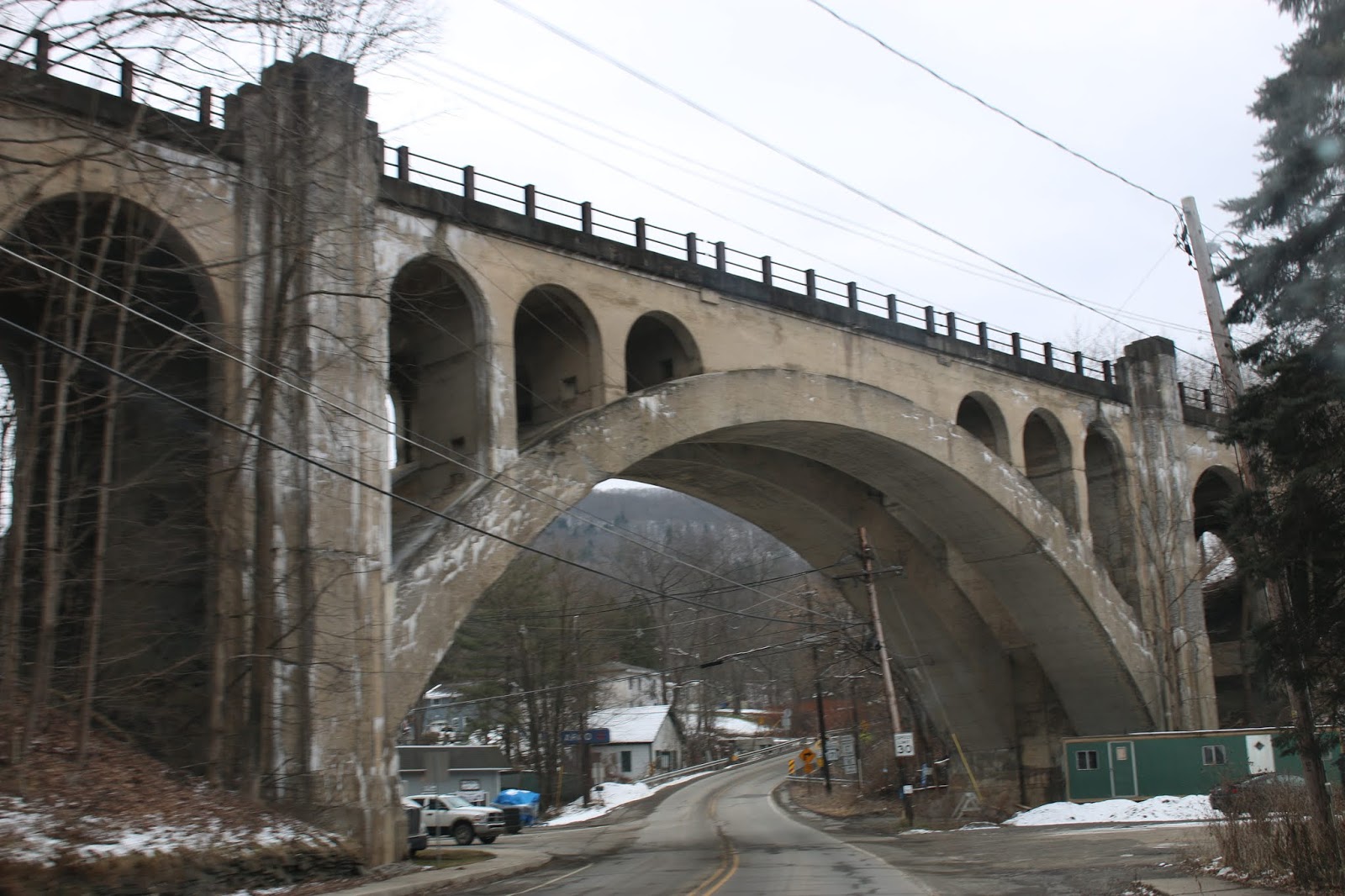 Starrucca Viaduct Stunning Railroad StoneArch Bridge in PA's Endless
