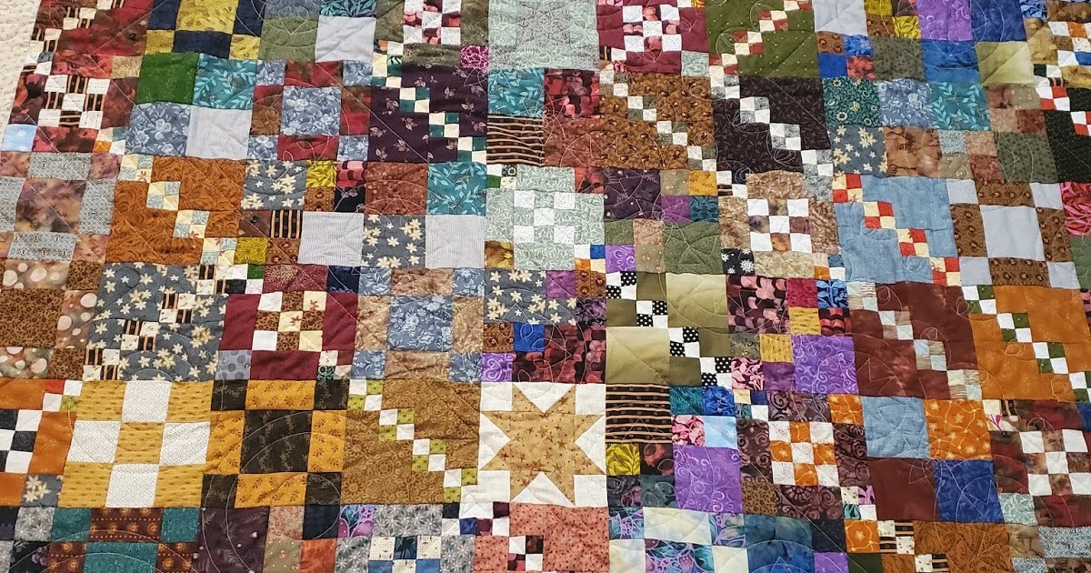 Dreamworthy Quilts Trail Mix is quilted finally!