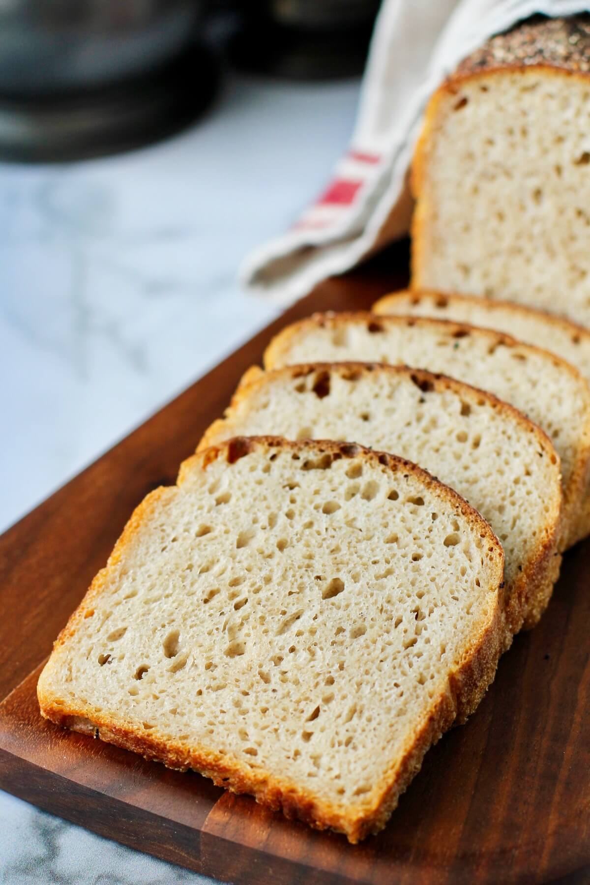 No Knead Sourdough Sandwich Bread Karen's Kitchen Stories