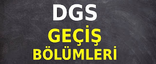 Elektrik DGS Geçiş Bölümleri