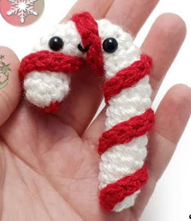 PATRON GRATIS CARAMELO NAVIDAD AMIGURUMI 46382