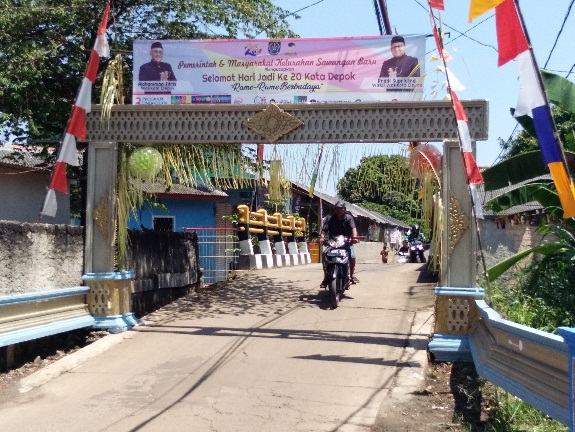 Gapura Rw 06 Sawangan Baru Optimis Raih Juara Tingkat Kota