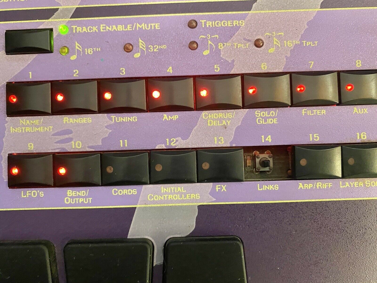 MATRIXSYNTH EMU MP7 COMMAND STATION SN 080101275