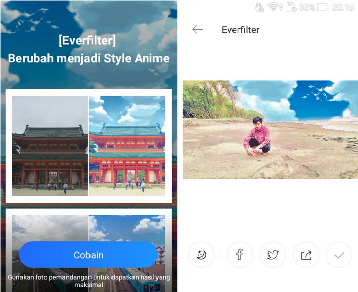 Cara Mengubah Foto Menjadi Kartun Anime dan Manga di Android - Fone Tekno