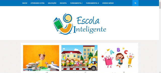 Template Escolar Blogger Responsive