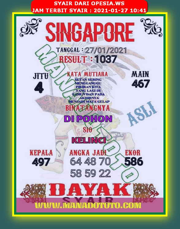 PREDIKSI SGP YOHII