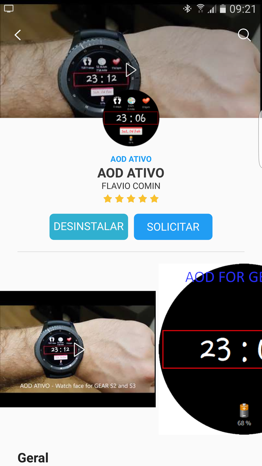 gear s2 aod