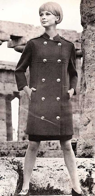 Couture Allure Vintage Fashion: Mod Vintage Coats - 1967