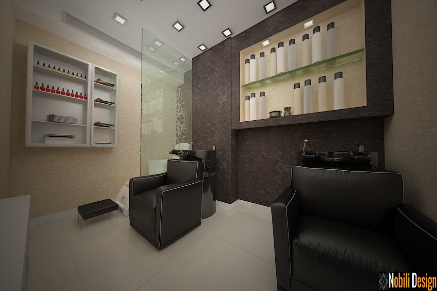 Design interior salon cosmetica - Amenajarea unui salon de infrumusetare / Beauty Salon
