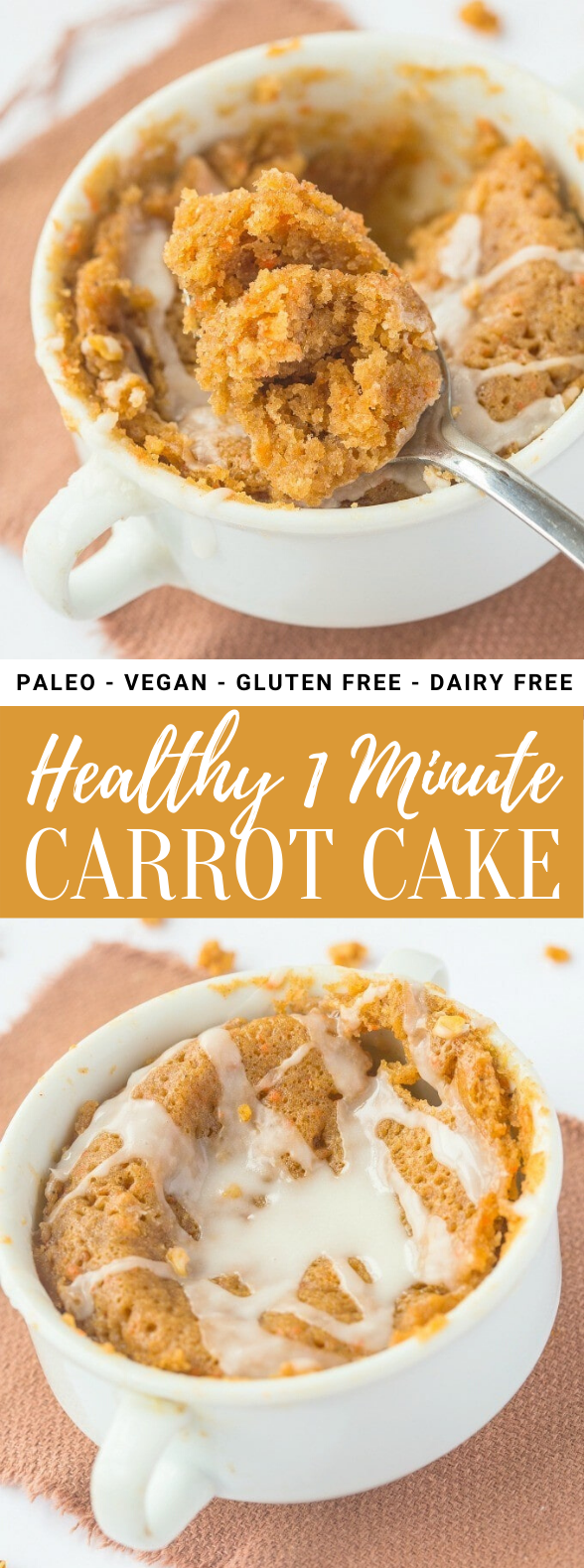 HEALTHY 1 MINUTE CARROT CAKE (PALEO, VEGAN, GLUTEN FREE) #diet #healthy HEALTHY 1 MINUTE CARROT CAKE (PALEO, VEGAN, GLUTEN FREE) #diet #healthy