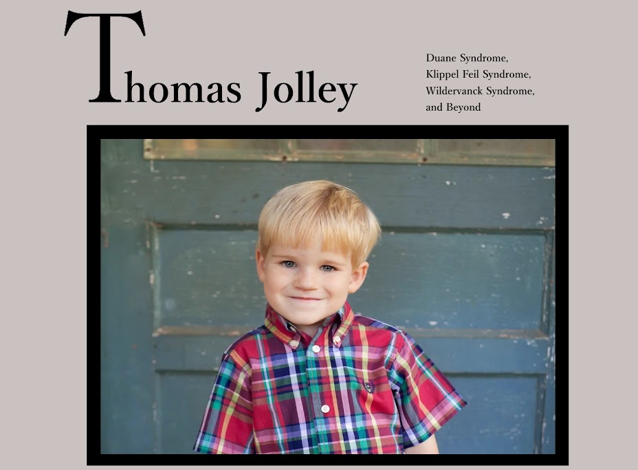 Thomas Jolley - Duane Syndrome, Klippel Feil Syndrome and Beyond