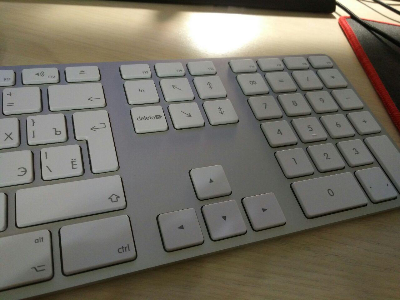 www.Decker.su Apple Keyboard (MB110/B). Настраиваем