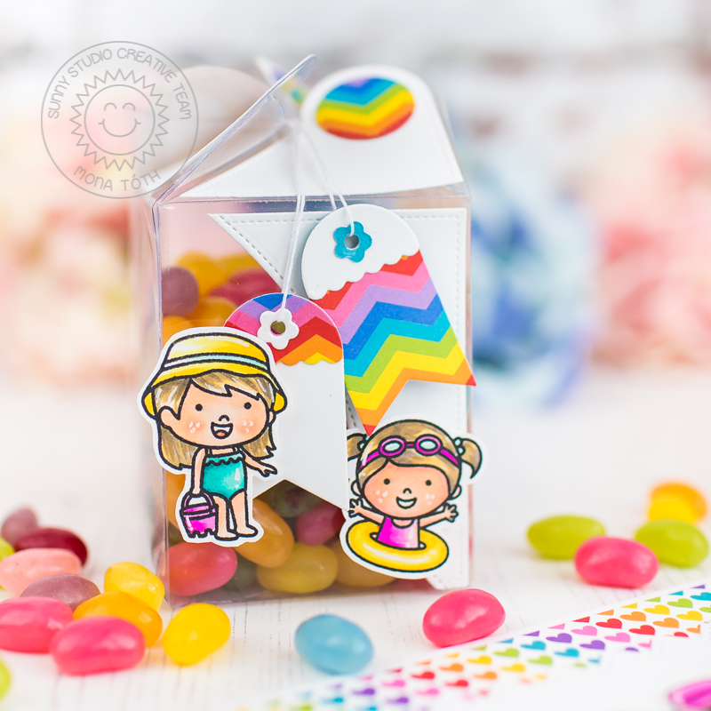 Sunny Studio Wrap Around Box Projects with Mona and Franci