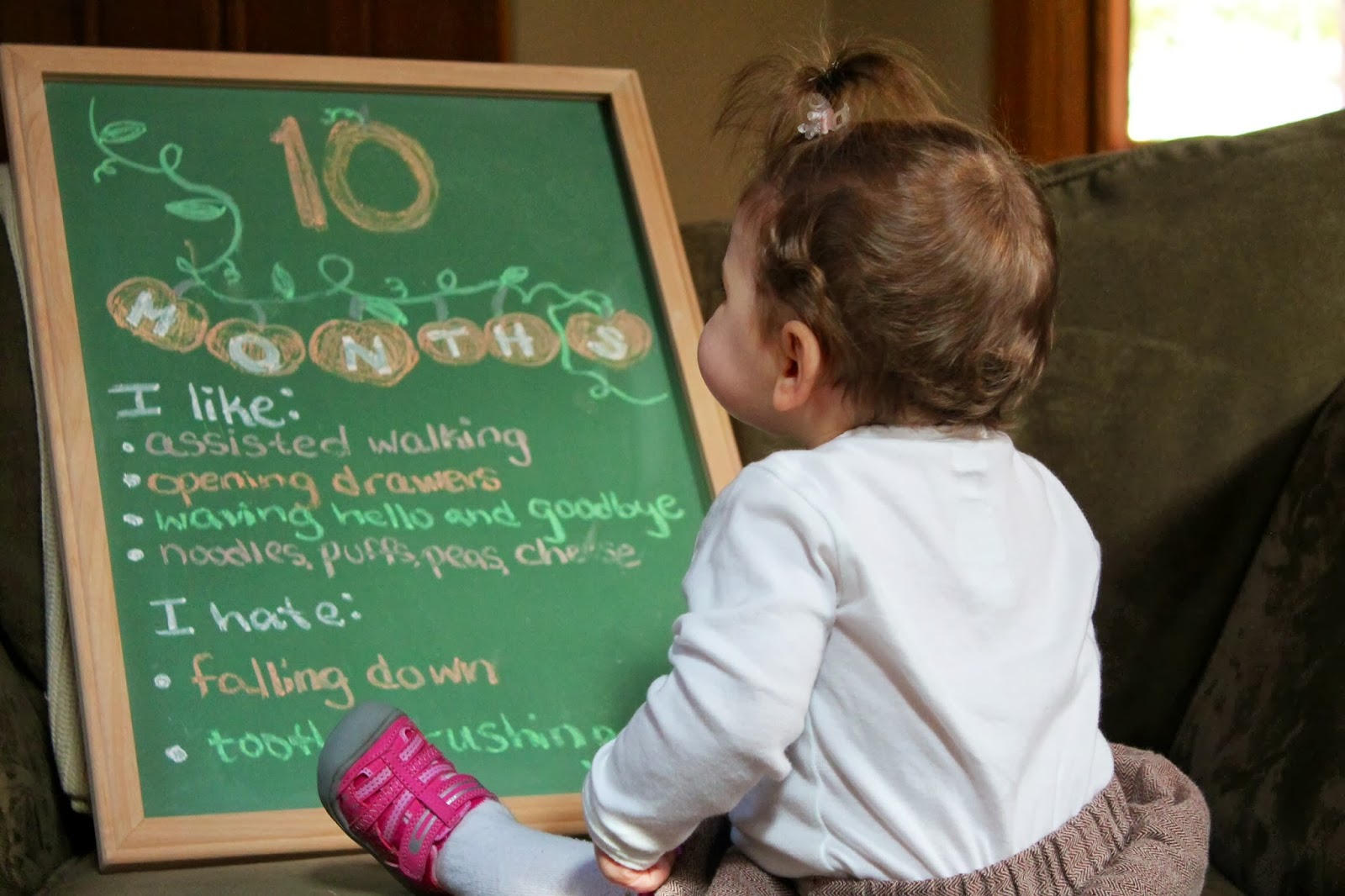 Claire is 10 months!